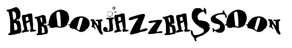 BabOonjaZzbaSsOon font