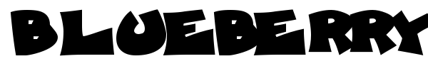Blueberry Foxhound font