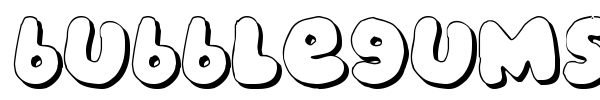 Bubblegums font