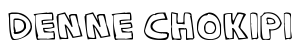 Denne Chokipi font