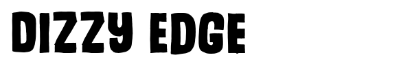 Dizzy Edge font