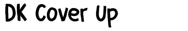 DK Cover Up font