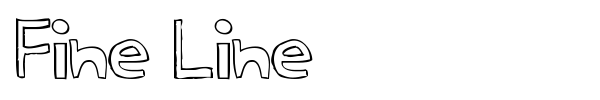 Fine Line font