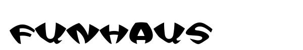 FunHaus font