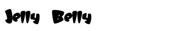 Jelly Belly font preview