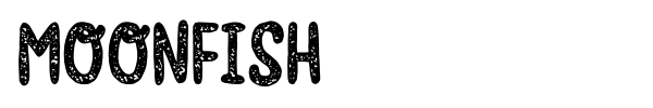 Moonfish font
