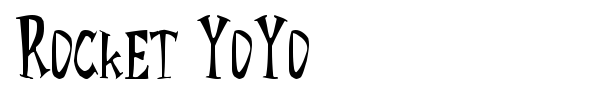 Rocket YoYo font
