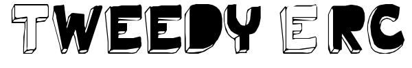 Tweedy Erc 01 font