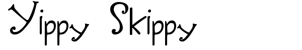 Yippy Skippy font