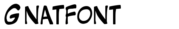 Gnatfont font preview