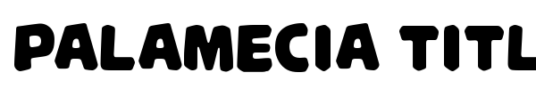 Palamecia Titling font