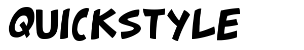 Quickstyle font