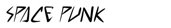 Space Punk font