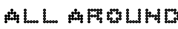 All Around font