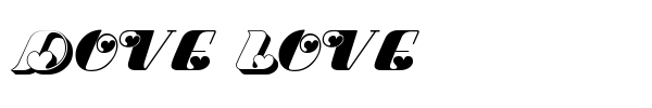 Dove Love font
