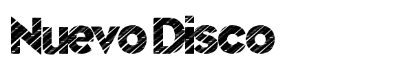 Nuevo Disco font