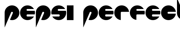 Pepsi Perfect font