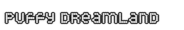 Puffy Dreamland font preview