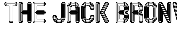 The Jack Bronw St font