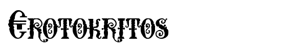 Erotokritos font
