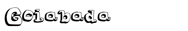 Goiabada font preview