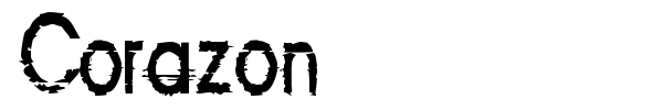 Corazon font