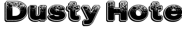 Dusty Hotels font