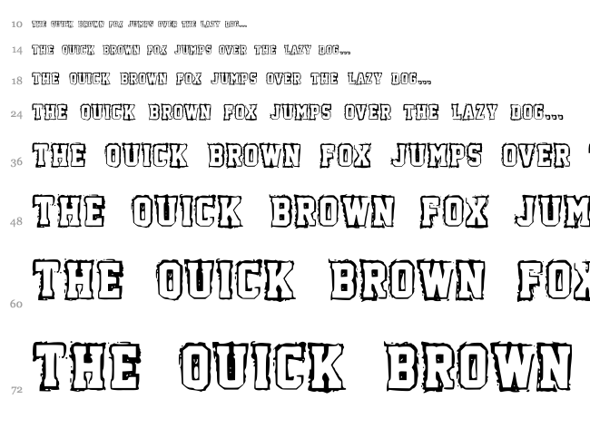 Fish font waterfall