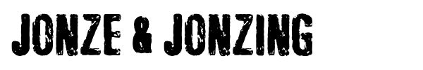 Jonze & Jonzing font preview