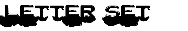 Letter Set font