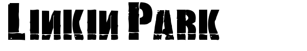 Linkin Park font
