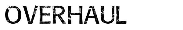Overhaul font