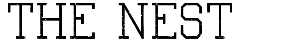 The Nest font