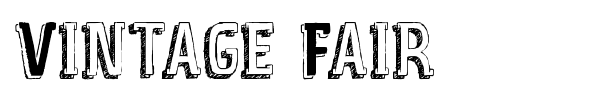 Vintage Fair font
