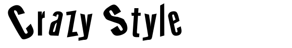 Crazy Style font