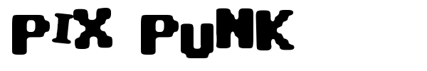 Pix Punk font
