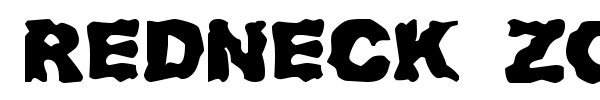 Redneck Zombies font preview