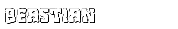Beastian font preview