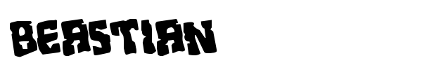 Beastian font preview