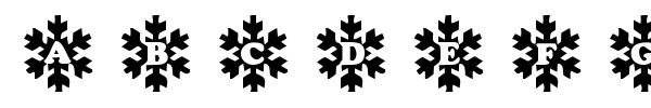 Snowy Caps font