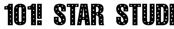 101! Star Studded font
