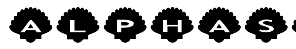 AlphaShapes shells font