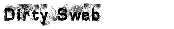 Dirty Sweb font