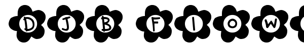 DJB Flower Power font