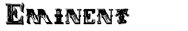 Eminent font preview