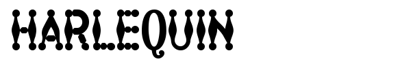 Harlequin font preview
