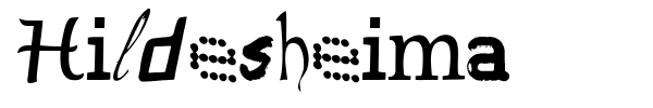 Hildesheima font