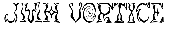 JMH Vortice font