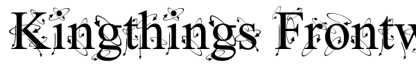 Kingthings Frontwards / Backwards font