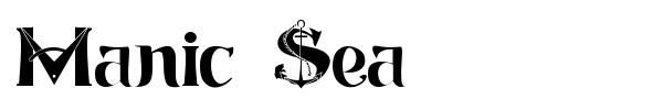 Manic Sea font